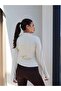 High Collar Zippered Slim Fit Jacket - 5