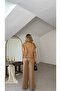 Suede Women's Vest and Pants Set - 4