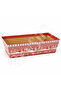 Christmas Cardboard Bowl with Snowman and Deer Pattern - 3