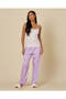 Women Purple Printed Pyjama Bottoms - 2