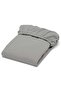Single Size Fitted Sheet | Soft 400TC Sateen Cotton Material | Dark Grey Color | 1 Fitted - 4