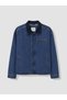 Özmarka New Season Indigo Loose Fit Men's Jean Jacket