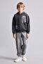 Boy's Tracksuit Bottom I0116A8/Gr67 Grey - 2