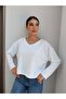 V-Neck Long Sleeve Modal Blouse - 2