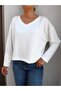 V-Neck Long Sleeve Modal Blouse - 3