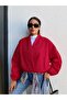 Double-Breasted Collar Short Bomber Jacket - 2