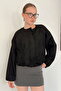 Women's Suede Front-Patch Jacket