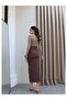 Belted Long Suede Skirt - 5