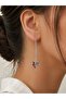 Women's Crystal Stone Swinging Bird Earrings