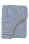 Noon East Twin/Double Size Fitted Sheet | Soft 400TC Sateen Cotton Material | Sky Blue Color | 1 Fitted Sheet 120 X 200 Cm With 40 Cm Deep Pocket| Suitable For Double Size Mattress - 5