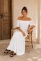 Women's Open Shoulder Maxi Dress