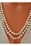 Pink Knotted Wrap Pearl - - 2