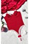 Lace Detailed Women's Bodysuit – Bodysuit with Adjustable String Straps - 4