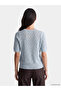 Lcw Everyday Crew Neck Openwork Women's Cardigan - 4