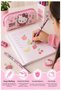 Hello Kıtty Pencil 6 Pieces Hello Kity Round Body Black Pencil Soft and Easy to Write with - 3