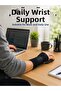 Hand Wrist Brace with Metal Support on the Palm, Long Adjustable Wrist Protector