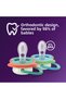 Ultra Air Night Pacifier, Orthodontic, Glow in the Dark, 6-18 Months, Boys, Scf376/28 - 2
