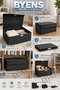Under-Bed Storage Box with Mattress Cover, Large Organizer with Window, Storage Box Set, Storage Bins, Boxed Storage, Sofa Bed with Window - 4