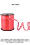 Raffia 200 Meters - Red - 3