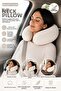 Neck Pillow 1St Quality Travel Neck Pillow with Neck Support Orthopedic Post-Nose Surgery Pillow Multi-Purpose Travel Pillow - 4