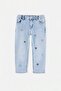 Light Blue Boy's Denim Trousers Tkdaw27Je00016 - 4