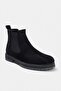 Black Genuine Suede Men's Chelsea Boots Takaw27Bo00014 - 2