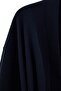 Lacivert Kuşaklı Sabahlık-Pantolon Örme Büyük Beden Pijama Takımı TBBAW27AI00035 - 2