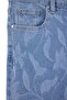 Mavi Desenli Büyük Beden Jeans TBBAW27CJ00042 - 3