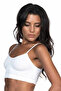 White Mi 4003 Soft String Strap Bustier - 2