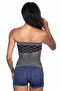 Gray Mi 5034 Bustier Athlete Corset - 3