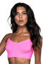 Neon Fuchsia Mi 4003 Soft String Strap Bustier - 2