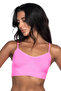 Neon Fuchsia Mi 4003 Soft String Strap Bustier