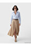 Nevavm Belted Slit Midi Skirt - 2