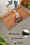 Sunset and Peaceful Bird Pair Welcome to Our Home Door Mat 45x70cm - 4