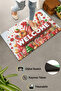 Christmas Walking Stick and Round Candies Welcome Door Mat 45x70cm - 5