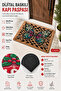 Door Mat 45X70Cm Non-Slip Base Decorative Indoor Outdoor Checkered Butterfly Patterned - 4