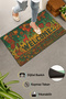 Geometric New Year Christmas Themed Welcome Doormat 45X70Cm - 3