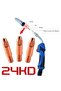 1.0mm 10PCS 2/5/10PCS 24KD 0.8/1.0/1.2mm M6*28mm Copper Contact Tips Welding Nozzles for 24KD MIG/MA - 2