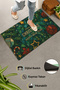 Picasso Style Geometric Green Christmas Welcome Doormat 45X70Cm - 3