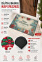 Chalk Drawing New Year Christmas Pine Tree Welcome Doormat 45X70Cm - 4