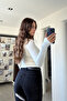Long-Sleeve Finger-Loop Bodysuit - ECRU - 3