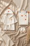 Cute Chick Figured Bamboo Baby Bathrobe Set for 0-2 Years Old, Boxed - 2