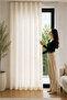 White Satin Sunshade – the Color Doesn'T Matter, It Looks Great with Any Combination! Adds Elegance to Every Room! - 6