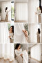 White Satin Sunshade – the Color Doesn'T Matter, It Looks Great with Any Combination! Adds Elegance to Every Room! - 3