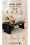 Foldable Laptop and Tablet Stand for Home, Office, and Students – Portable Adjustable Computer Desk, Lightweight Black Laptop Table for Reading, Working, and Gaming - 3