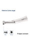 1 piece Dental Slow Speed Handpiece Push Button 1:1 Ratio Contra Angle With Ball Bearing Polishing D - 2