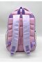 First School Bag Set of 3 Unisex Children's Primary School Backpack 8010 Beige-Lilac - 6