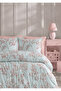 Elastic Sheet Duvet Cover Set Double Size Blossom Blue - 2