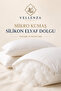 2-Pack 35X45 Baby Kids Pillow Micro Fabric 100% Pure Silicone Fiber Filled Soft Mini Pillow - 3