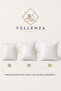 4-Piece Premium Square Throw Pillow with 100% Pure Silicone Fiber Filling, Soft and Plump Seat Sofa Decorative Inner Cushion - 4